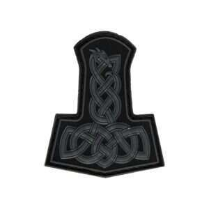 JTG Dragon Thors Hammer Patch, blackops / JTG 3D Rubber Patch