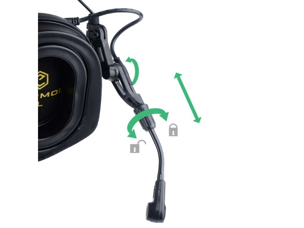 EARMOR M32 PLUS Electronic Tactical Headset - Tan