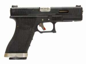 WE GBB Gas Pistol R17 Gen4 T5 Custom - Black