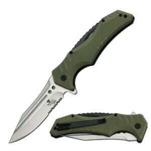 Snake Eye Xtreme - Ball Bearing Pivot Folding Knife Collection - SE-1107GN