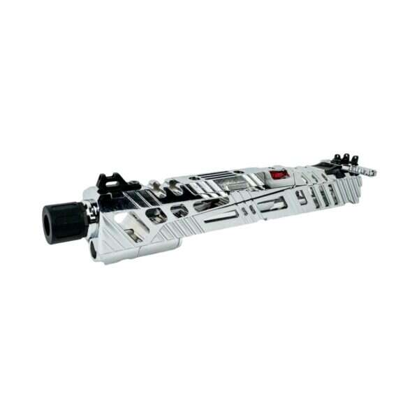 CTM CNC Aluminum Slide SUPERLINE Split Slide TM Hi-Capa 5.1 - Chrome (Electroplated)