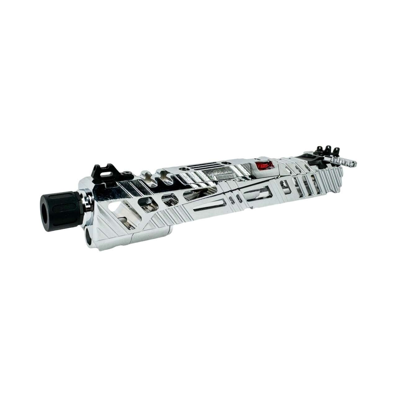 CTM CNC Aluminum Slide SUPERLINE Split Slide TM Hi-Capa 5.1 - Chrome (Electroplated)