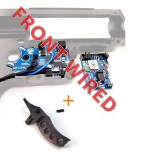 JeffTron LEVIATHAN V2 Optical (Front Wired) plus CNC CURVED Trigger - Black