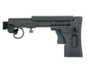AK russian telescopic foldable stock - Black [5KU]