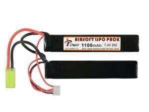 Battery Li-Po 1100mAh 7,4V 20C [IPower]