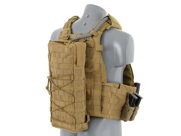 Tactical Hydration Carrier MOLLE w/Straps - Olive [8FIELDS]