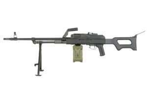 PKM machine gun replica - Polymer stock [A&K]