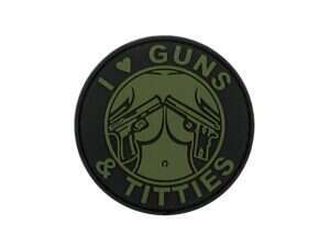 GUNS & TITTIES PVC Patch 1 [8FIELDS]