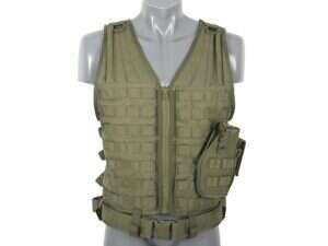 Lightweight MOLLE Tactical Vest - Olive [8FIELDS]