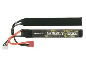 Gens Ace 25C 1500mAh 3S1P 11.1V Airsoft LiPo Battery T-Plug