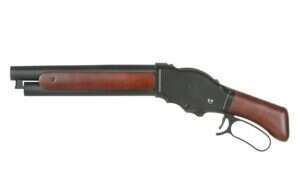 M1887 Short Lever Action Shotgun Replica - Real Wood [S&T]