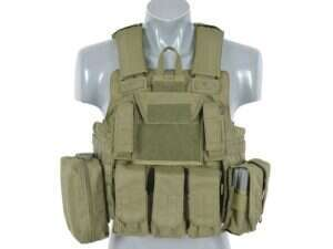 Combat Modular Armor System Replica - olive [8FIELDS]