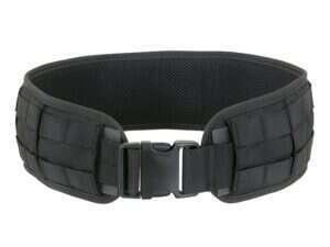 Padded MOLLE Combat Belt (XL) - Black [8FIELDS]