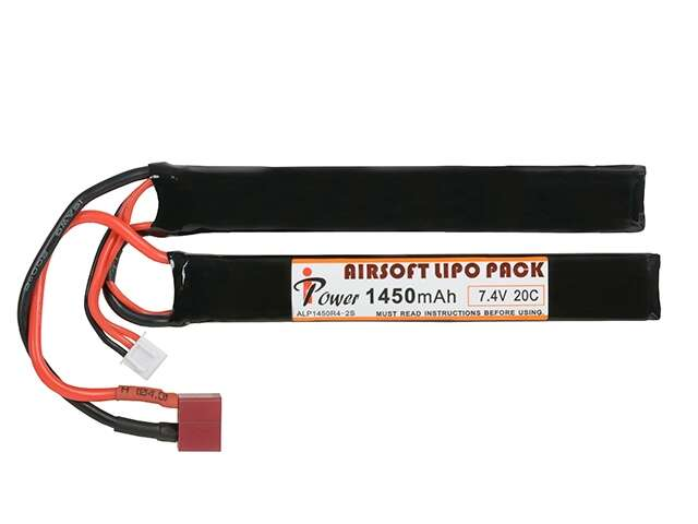 Battery Li-Po 1450mAh 7.4V 20C T-connect [IPower]