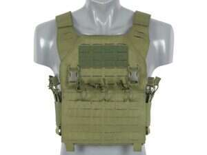 Laser-Cut “Buckle Up" Recon Plate Carrier with AR/AK Magazine Pouch — Olive [8Fields]