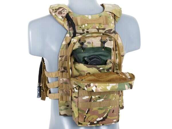 MOLLE Modular Hydration Bladder Pouch - Black [8FIELDS]