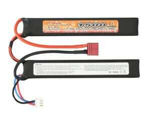Battery Li-Po 1500mAh 7,4V 20/40C T-connector [VB]