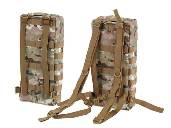 Tactical Hydration Carrier MOLLE w/Straps - multicamo [8FIELDS]