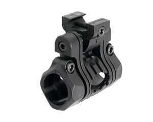 5-positions 1" Flashlight Mount - Black [Element]