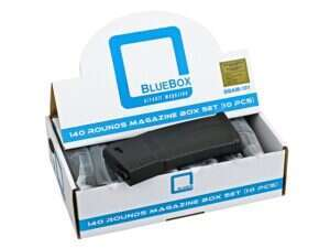 [BLUEBOX] 10x 140rd Mid-Cap Magazine for M4/M16 Series - Black