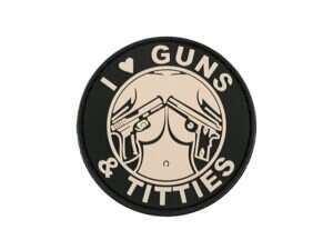 GUNS & TITTIES PVC Patch 2 [8FIELDS]