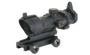 1X32 Rifle Red Dot Sight - Black [Aim-O]