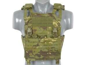 Laser-Cut “Buckle Up" Operator Plate Carrier with AR/AK Magazine Pouch — MT [8Fields]