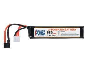 AEP Battery Li-Po 680mAh 7,4V 20C Micro - Deans [IPower]