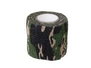 Camouflage Polyester Tape 2m - Standard Woodland [Element]