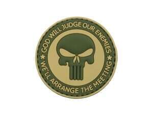 GOD WILL JUDGE PVC Patch 2 [8FIELDS]