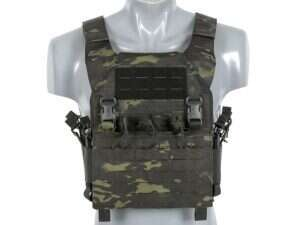 Laser-Cut “Buckle Up" Recon Plate Carrier with AR/AK Magazine Pouch — MB [8Fields]