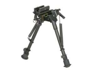 Adjustable 11-Level Bipod with RIS Rail Adapter [Rokstad]
