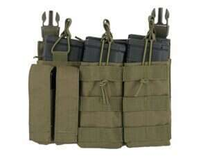 Buckle Up Triple 5.56/Pistol Pouch Panel - Olive