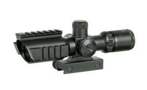 1.5-5x32 Riflescope w/ Integrated Mount, Rails - Black [PCS]