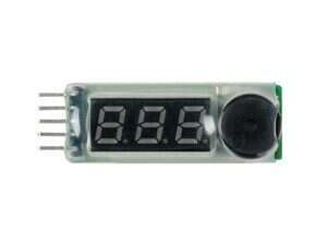 Security Alarm for LiPo batteries with digital display [IPower]