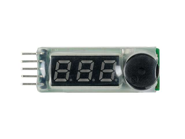 Security Alarm for LiPo batteries with digital display [IPower]