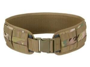 Padded MOLLE Combat Belt (XL) - Multicamo [8FIELDS]