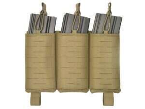 Panel Buckle Up Laser-Cut for 3 AR15/AK Magazines - Coyote [8Fields]
