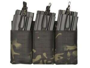 Laser-Cut Panel with 6 AR15/AK Magazine Pouches - MB [8Fields]