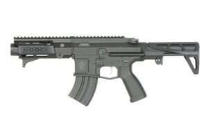 M923A DEK762 7.62 / 300 BLK ETU Airsoft Rifle - Black [Double Eagle]
