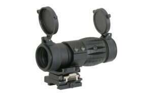 Tactical 3X Magnifier with Flip to Side Mount - Black [PCS]