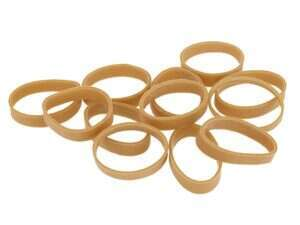Navy Seals Elastic Rubber Bands 12pcs - Dark Earth [8FIELDS]