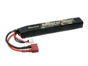 Gens Ace 25C 1500mAh 2S1P 7.4V Airsoft LiPo Battery T-Plug