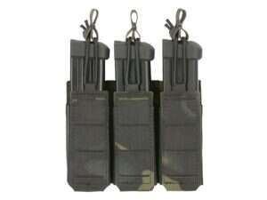 Triple Elastic Pistol Magazine Pouch Laser-cut - MB [8Fields]