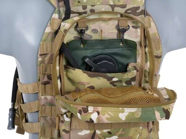 MOLLE Modular Hydration Bladder Pouch - Black [8FIELDS]