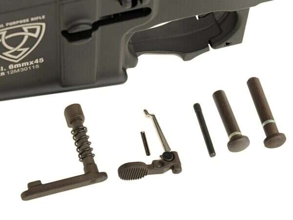 ASR Upper and Lower Receiver - Black [APS]