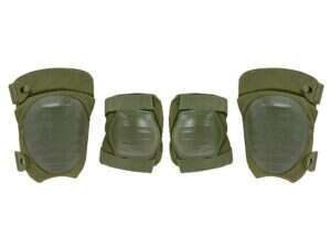 Military Knee & Elbow Pads Set - Olive [EM]