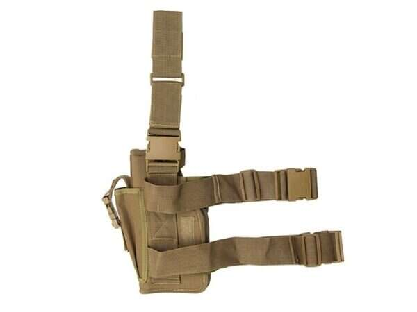 Universal drop leg large pistol holster - Coyote [8FIELDS]