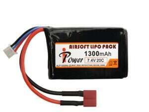 Battery Li-Po 1300mAh 7,4V 20C - Deans [IPower]
