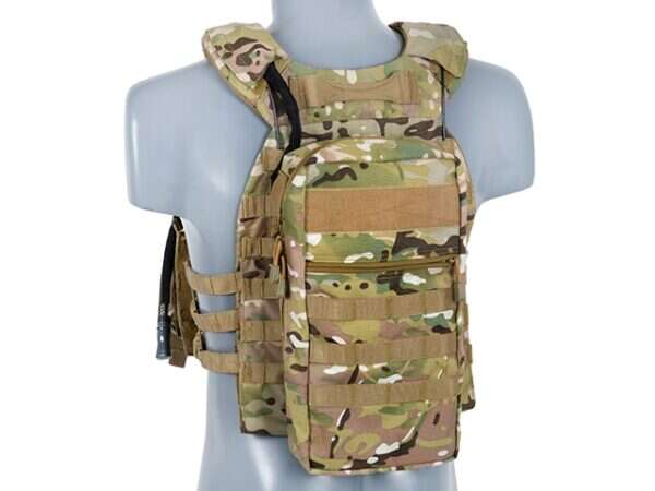 MOLLE Modular Hydration Bladder Pouch - Black [8FIELDS]